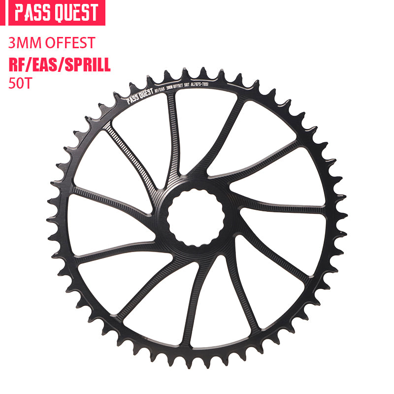 RACE FACE (3mm offset ) Round Narrow Wide Chainring 40-54T
