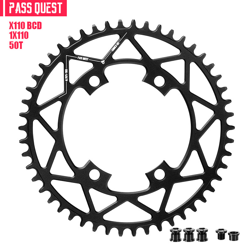 SHIMANO X110BCD (4-bolt ) Round Narrow Wide Chainring