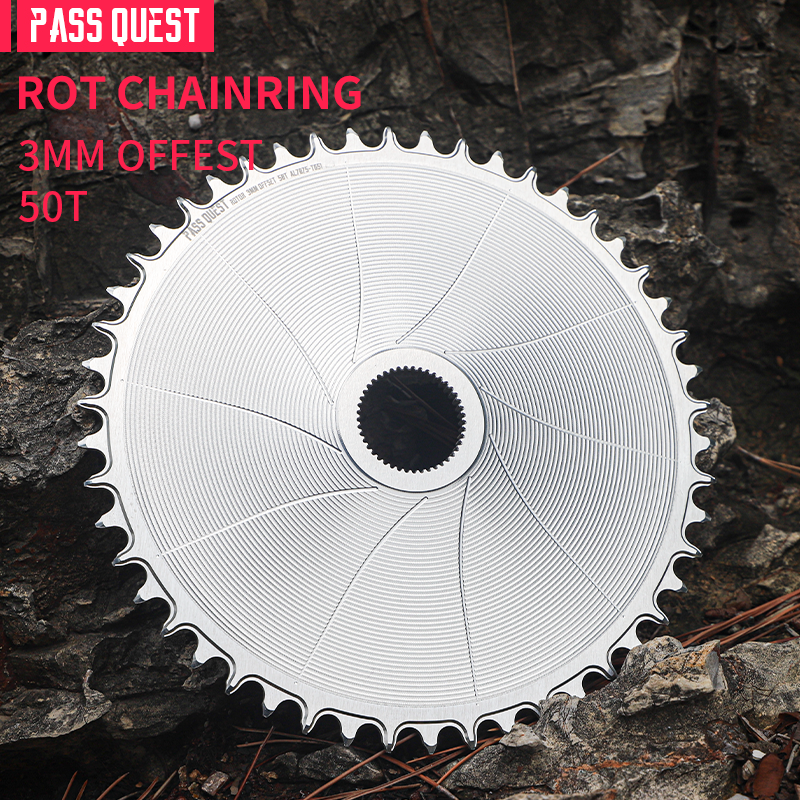 ROTOR (3mm offset ) AERO Round Narrow Wide Chainring