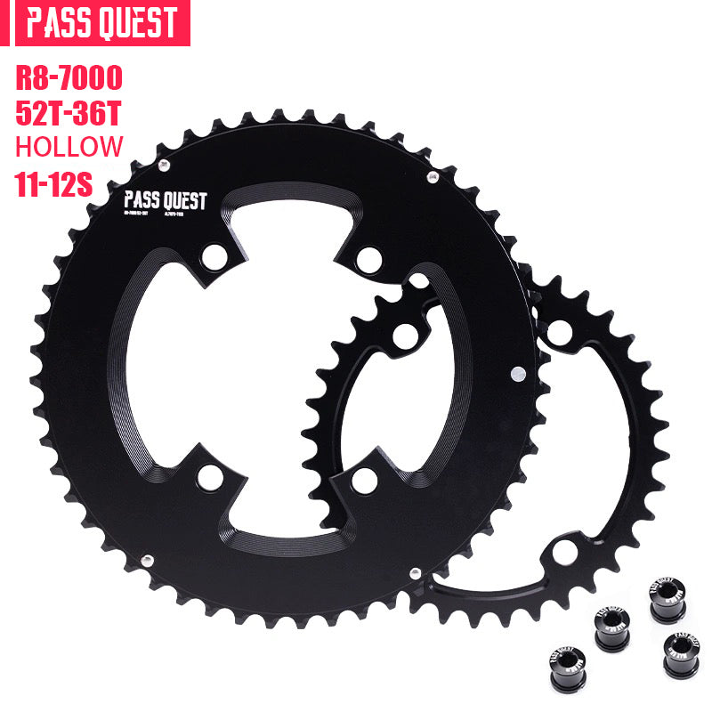 SHIMANO R110BCD 2X R800 R7000 Sprocket AERO Round Road bike Gravel bike 12S