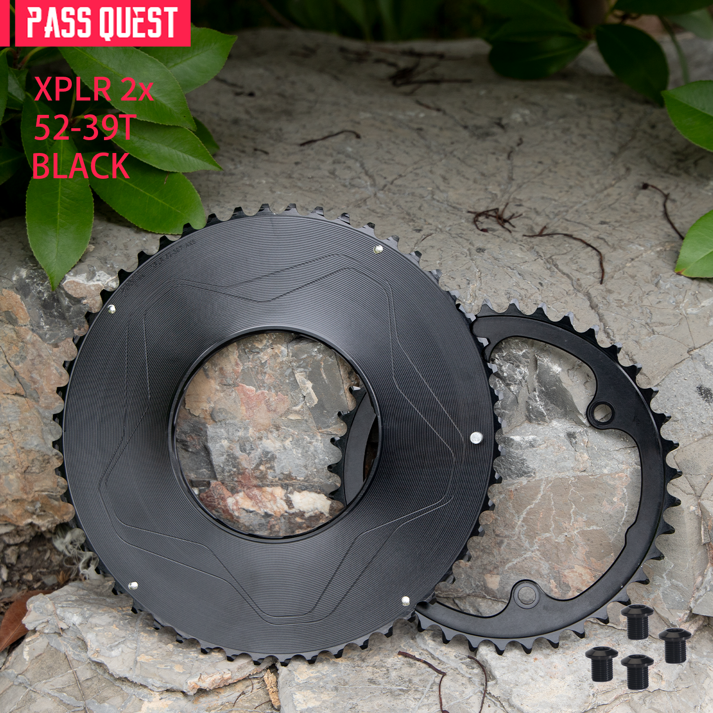 PASS QUEST 2X XPLR thread-mount AXS 12/13s Chianrings
