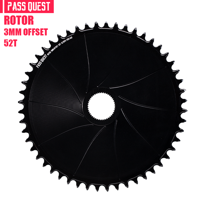 ROTOR (3mm offset ) AERO Round Narrow Wide Chainring