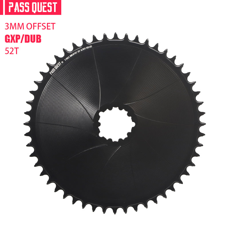 SRAM GXP/DUB ( 3mm offset) GRAVEL/ROAD Narrow Wide Chainring 36-56T /AXS