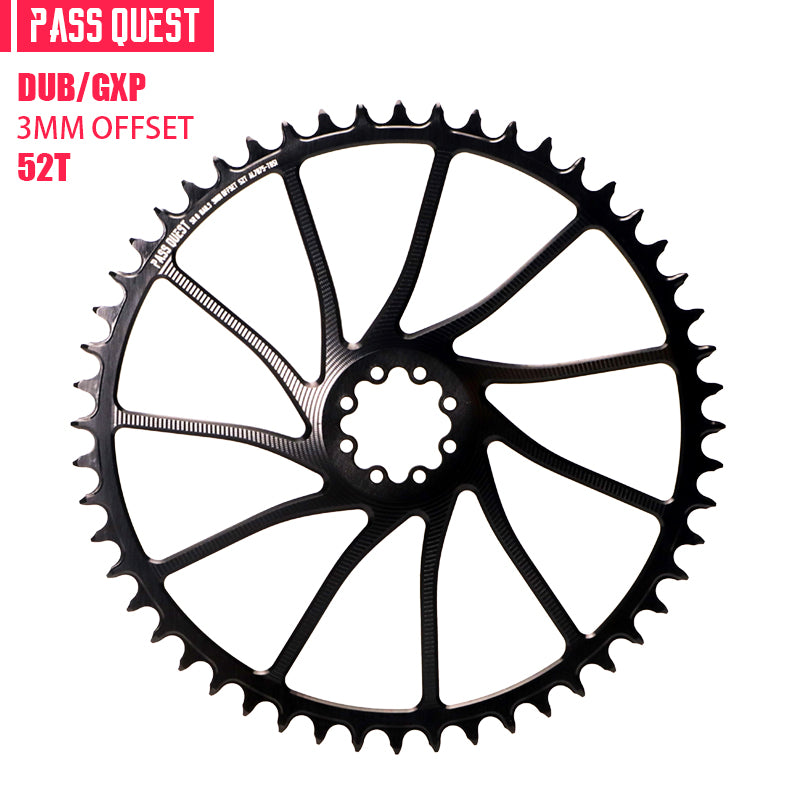 SRAM Force 8 Nails (3mm offset) Round Narrow Wide Chainring 40-54T