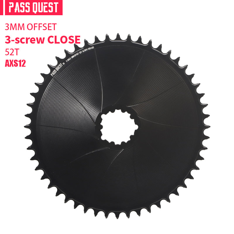 SRAM GXP/DUB ( 3mm offset) GRAVEL/ROAD Narrow Wide Chainring 40-56T AXS