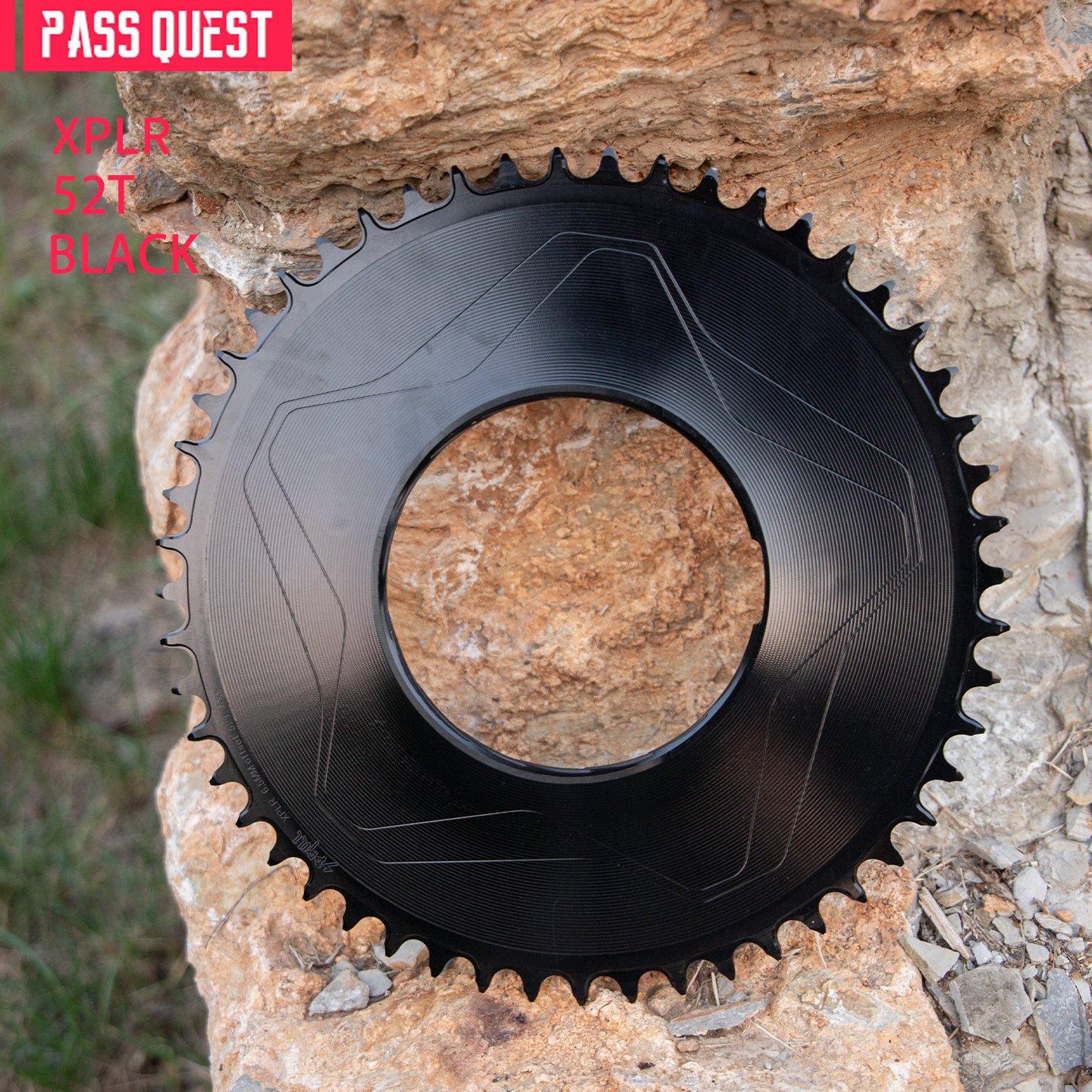 PASS QUEST Direct-Mount Threaded Chainring for SRAM XPLR AXS (12/13-Speed) – Narrow-Wide Profile (30-62T)