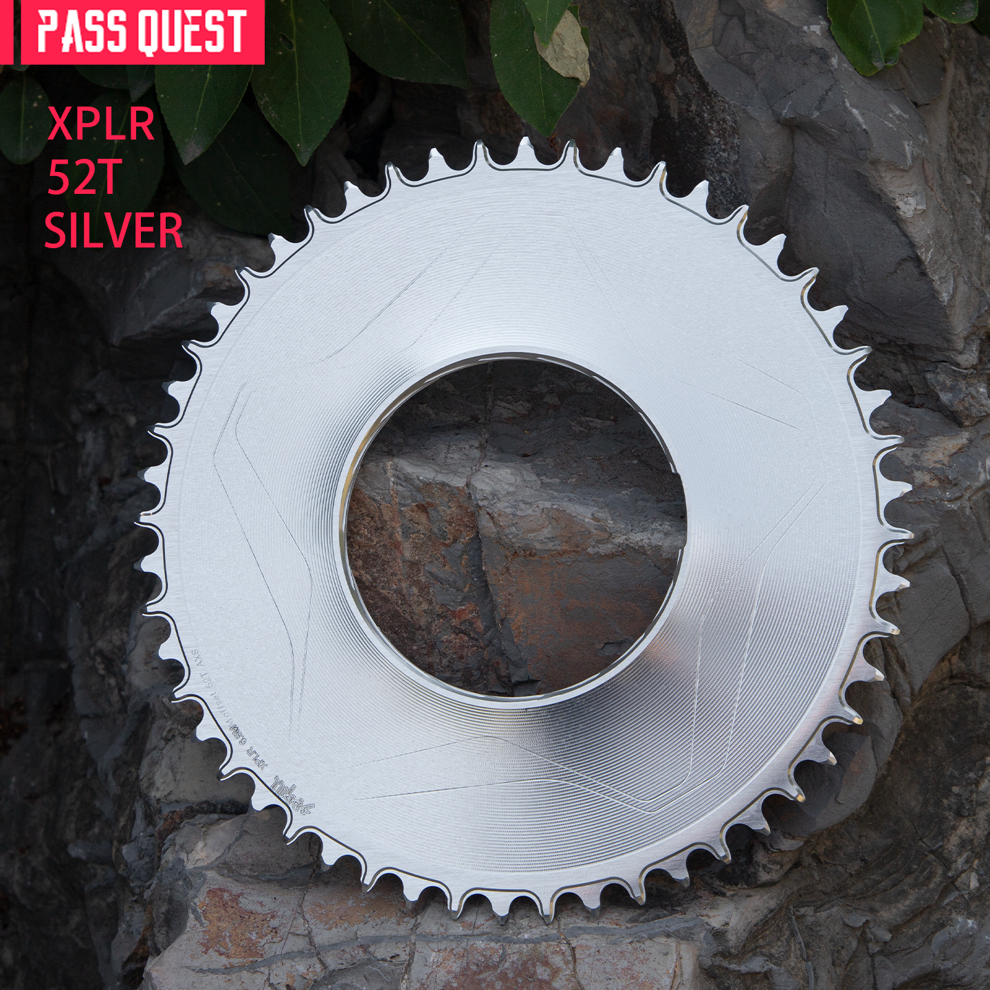 PASS QUEST Direct-Mount Threaded Chainring for SRAM XPLR AXS (12/13-Speed) – Narrow-Wide Profile (30-62T)