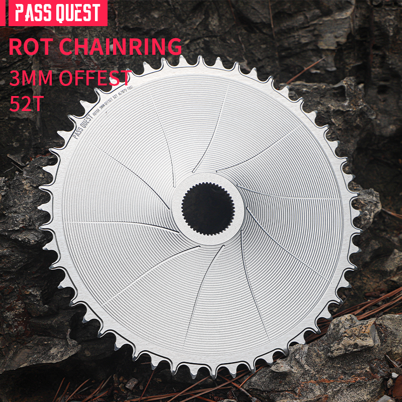 ROTOR (3mm offset ) AERO Round Narrow Wide Chainring