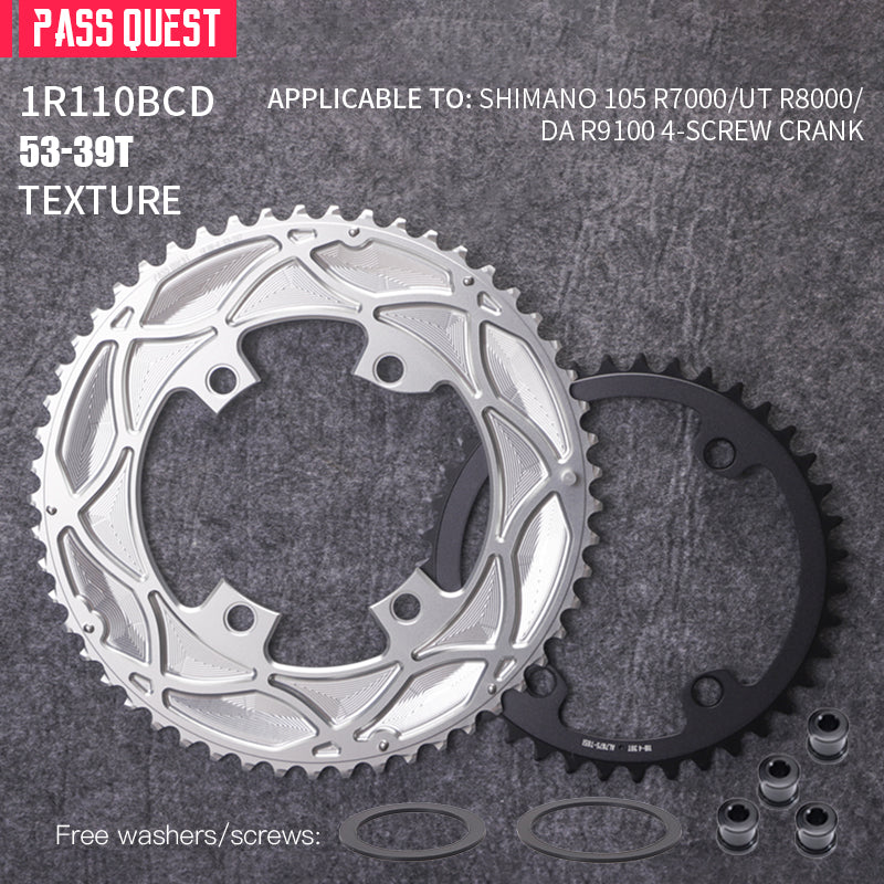 110BCD 2X R9100 R8000 R7000 Sprocket Crankshaft set Road bike Gravel bike 11-12S