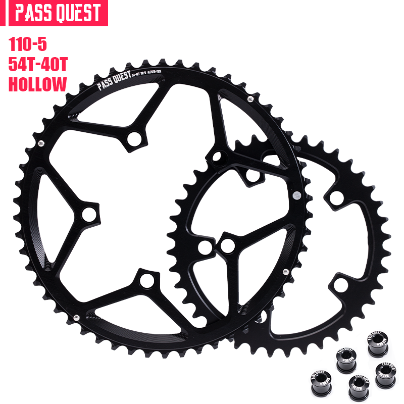 110BCD (5-bolt AERO) 2X Sprocket Round Road Bike Foldable Bicycle 11/11-12 speed Gravel bike