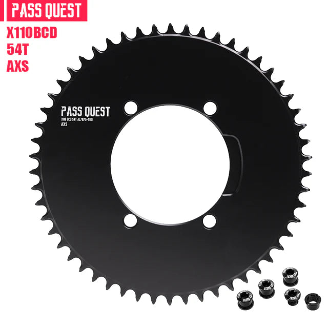 PASS QUEST Adapter Converter for FORCE 8 bolt to X110BCD AXS12-Speed