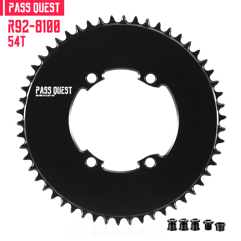 110BCD R9200 R8100 R7100 (4-bolt AERO) Round Narrow Wide Chainring