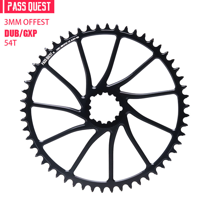 SRAM GXP/DUB ( 3mm offset) MOUNTAIN/GRAVEL/ROAD Narrow Wide Chainring
