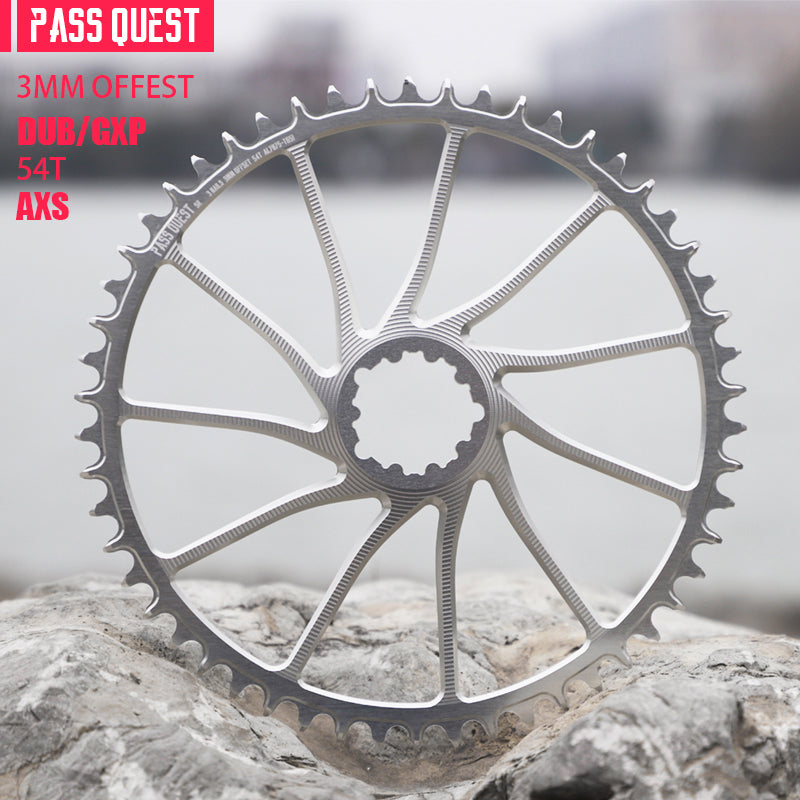 SRAM GXP/DUB ( 3mm offset)AXS GRAVEL/ROAD Narrow Wide Chainring 40-54T