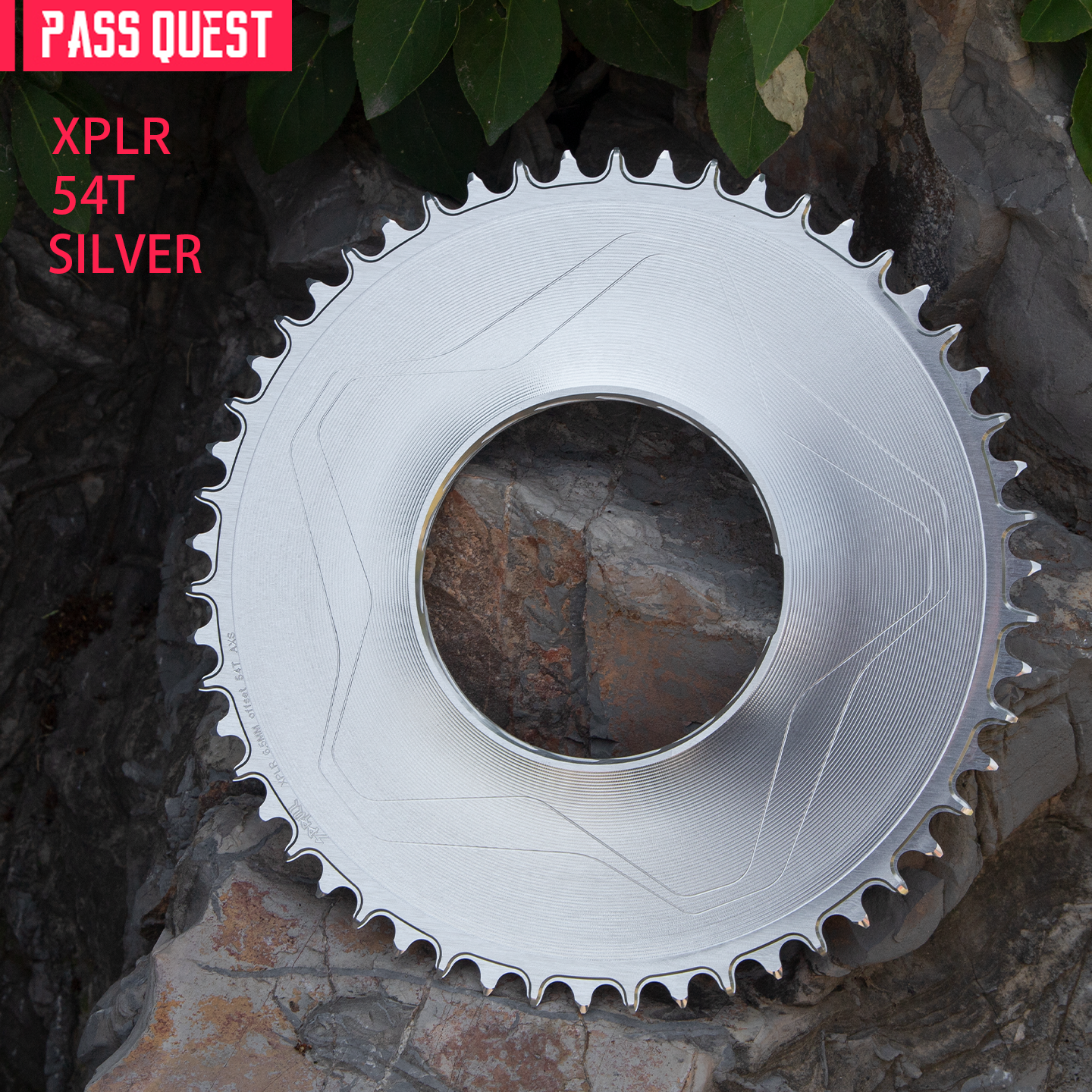 PASS QUEST Direct-Mount Threaded Chainring for SRAM XPLR AXS (12/13-Speed) – Narrow-Wide Profile (30-62T)