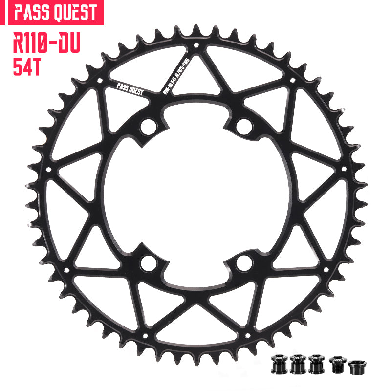 110BCD R9200 R8100 R7100 (4-bolt AERO) Round Narrow Wide Chainring