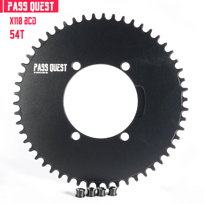 SHIMANO X110BCD (4-bolt AERO)  Round Narrow Wide Chainring