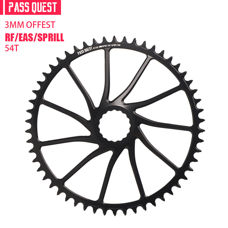 RACE FACE (3mm offset ) Round Narrow Wide Chainring 40-54T