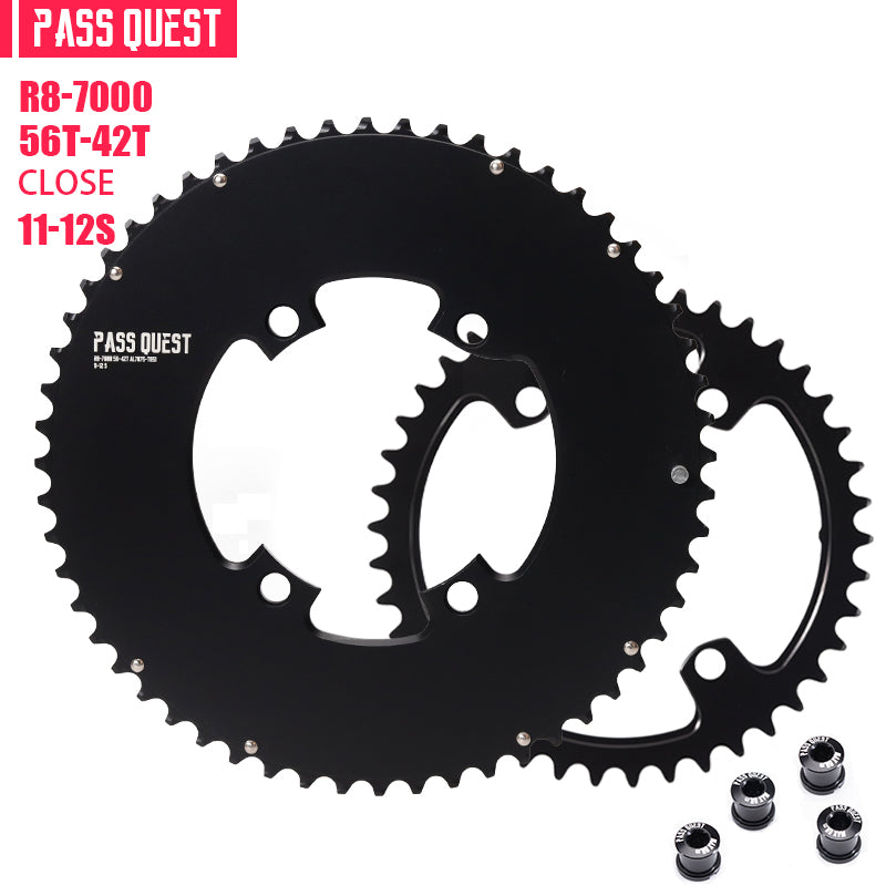 SHIMANO R110BCD 2X R800 R7000 Sprocket AERO Round Road bike Gravel bike 12S
