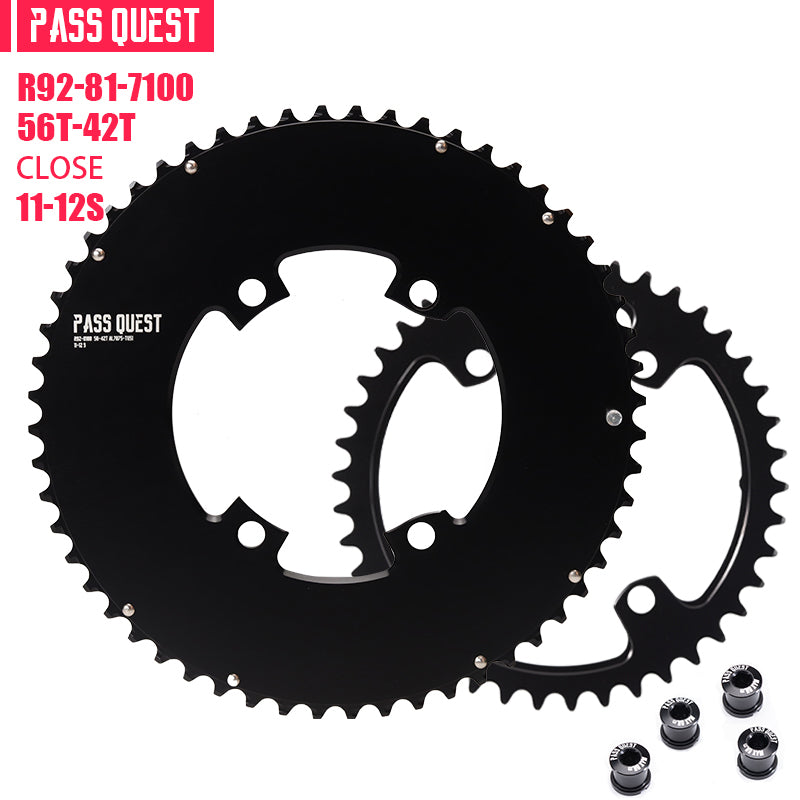110BCD R92-8100 2X Sprocket AERO Crankshaft set Road bike Gravel bike 12S