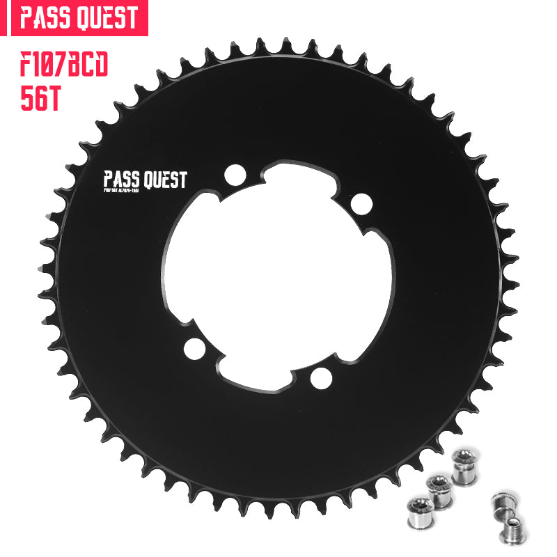 SRAM FORCE 107BCD Round AERO Narrow Wide Chainring