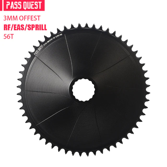 RACE FACE (3mm offset ) AERO Round Narrow Wide Chainring 28-56T