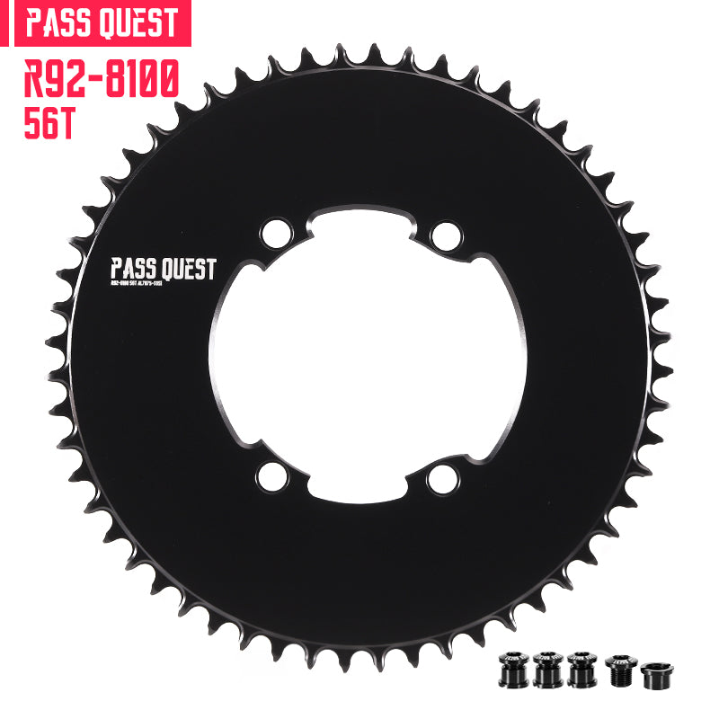 110BCD R9200 R8100 R7100 (4-bolt AERO) Round Narrow Wide Chainring