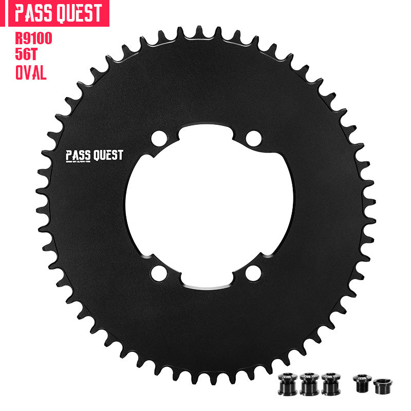 SHIMANO R9100 BCD (4-bolt AERO) Oval Narrow Wide Chainring
