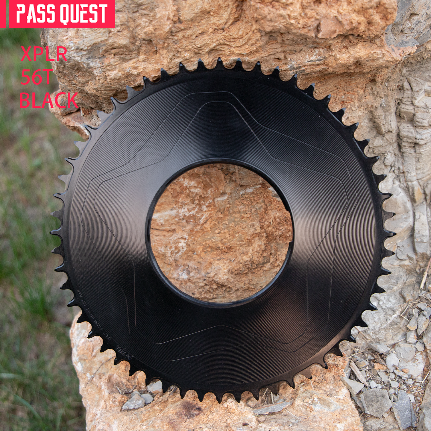 PASS QUEST Direct-Mount Threaded Chainring for SRAM XPLR AXS (12/13-Speed) – Narrow-Wide Profile (30-62T)