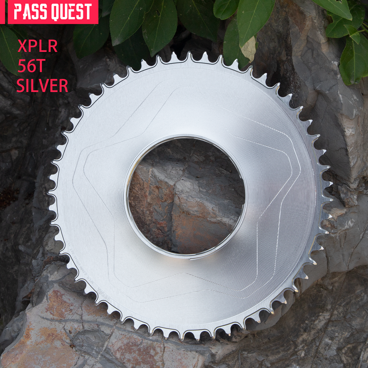 PASS QUEST Direct-Mount Threaded Chainring for SRAM XPLR AXS (12/13-Speed) – Narrow-Wide Profile (30-62T)