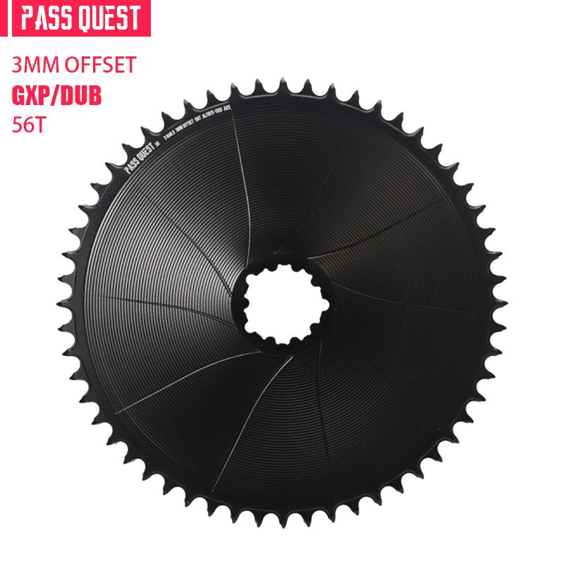 SRAM GXP/DUB ( 3mm offset) GRAVEL/ROAD Narrow Wide Chainring 36-56T /AXS
