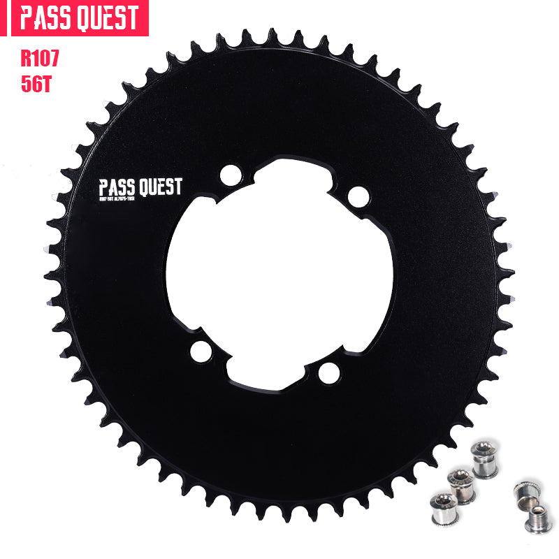 SRAM RIVAL 107BCD (4-bolt) Oval AERO Narrow Wide Chainring