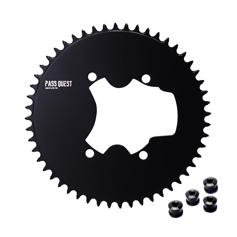 SHIMANO 110BCD R9100 R8000 R7000 (4-bolt AERO) Completely closed Round Narrow Wide Chainring