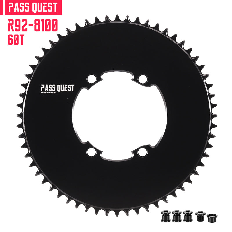 110BCD R9200 R8100 R7100 (4-bolt AERO) Round Narrow Wide Chainring