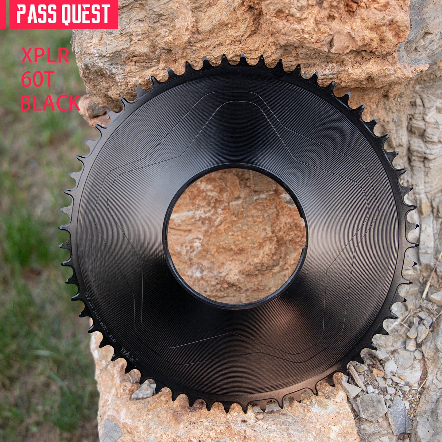 PASS QUEST Direct-Mount Threaded Chainring for SRAM XPLR AXS (12/13-Speed) – Narrow-Wide Profile (30-62T)