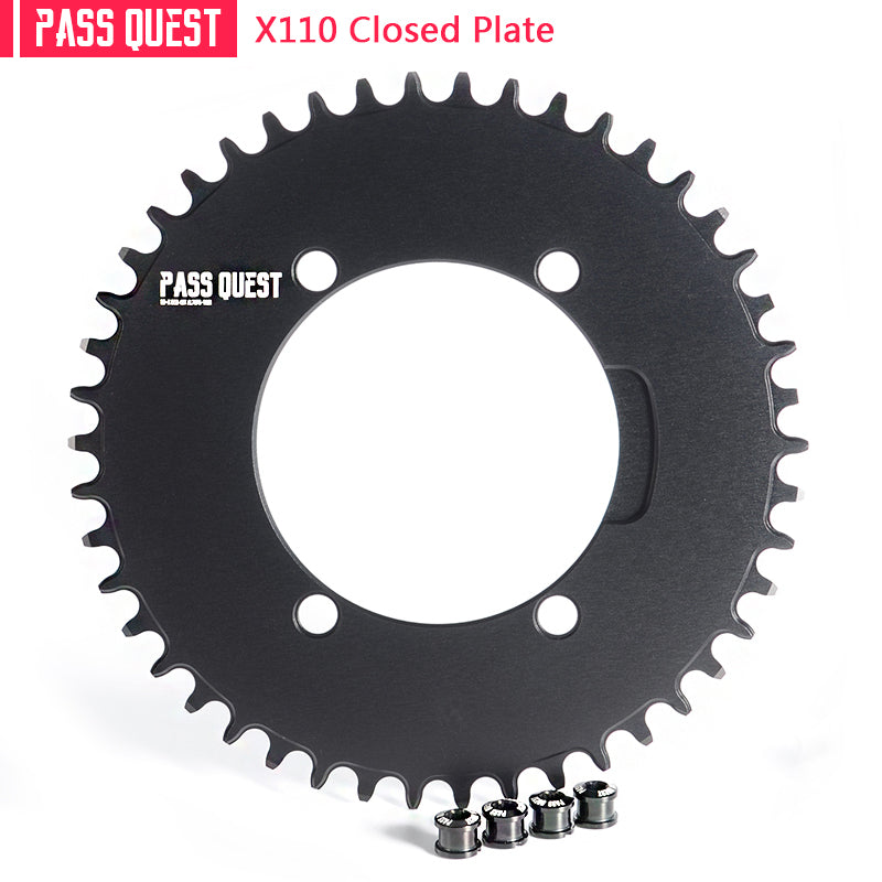 SHIMANO X110BCD (4-bolt AERO)  Round Narrow Wide Chainring