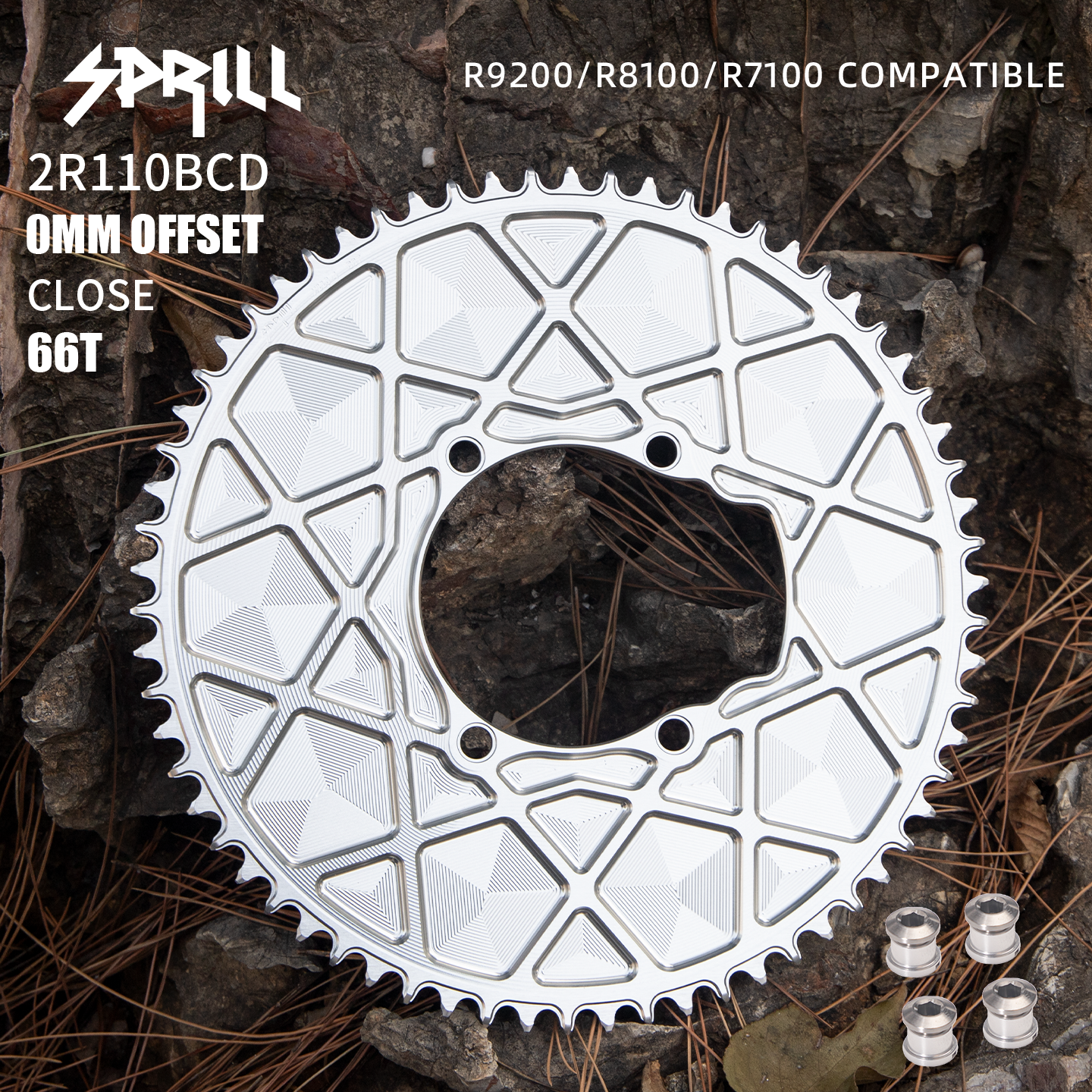 SHIMANO 110BCD R9200 R8100 R7100 High strength AERO Narrow Wide Chainring