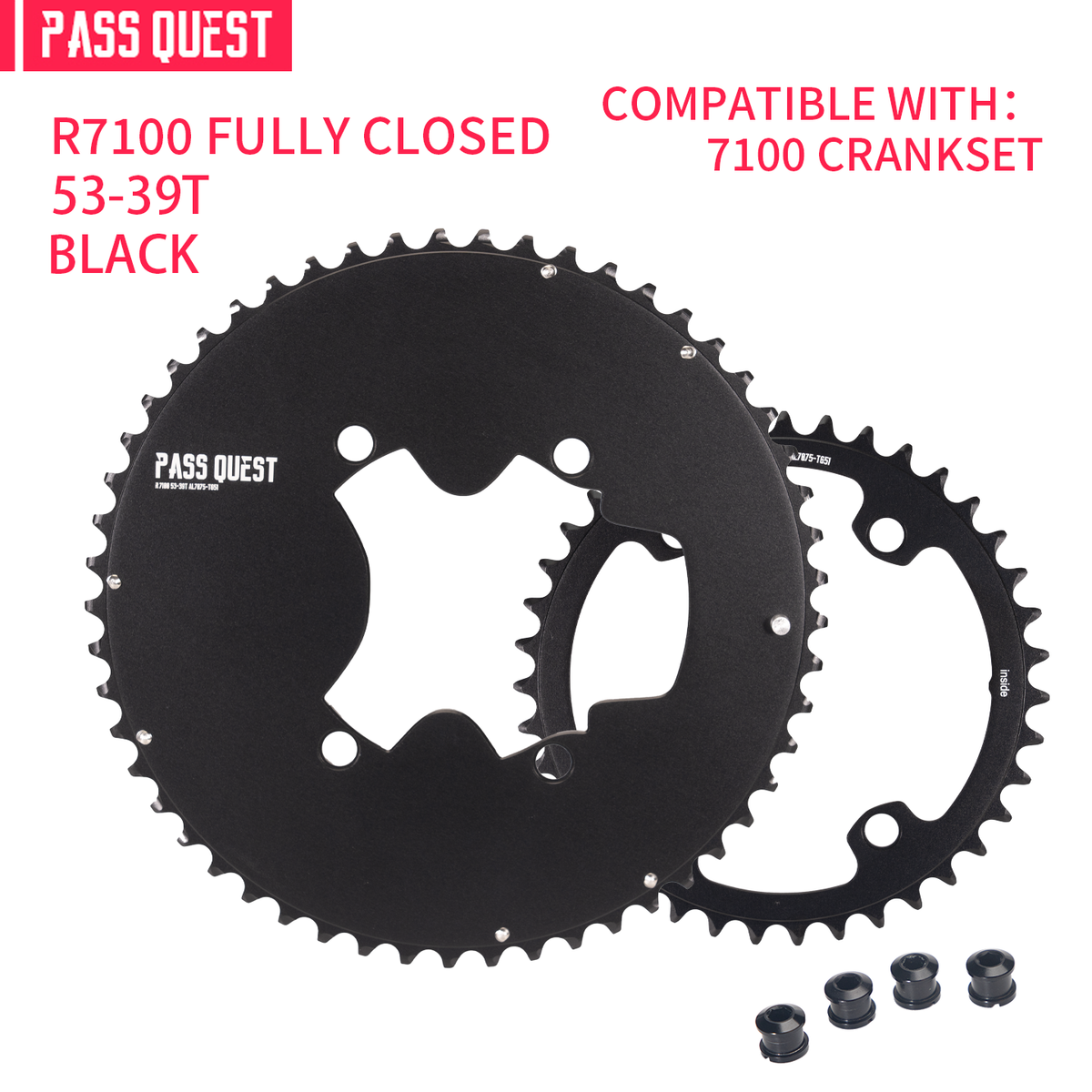 SHIMANO 110BCD R9200 R8100 2X Completely closed Round Road bike Gravel bike 11-12S