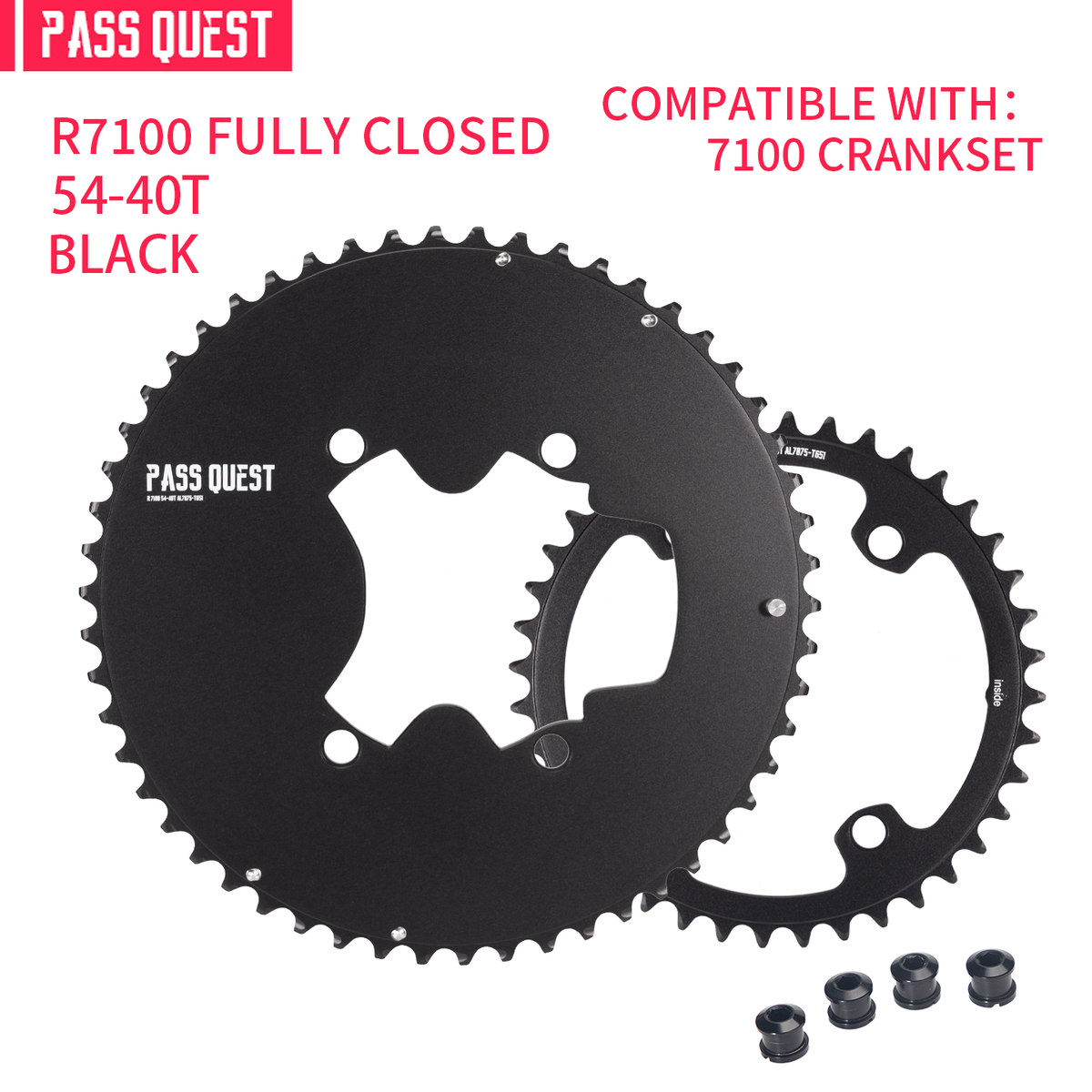 SHIMANO 110BCD R9200 R8100 2X Completely closed Round Road bike Gravel bike 11-12S