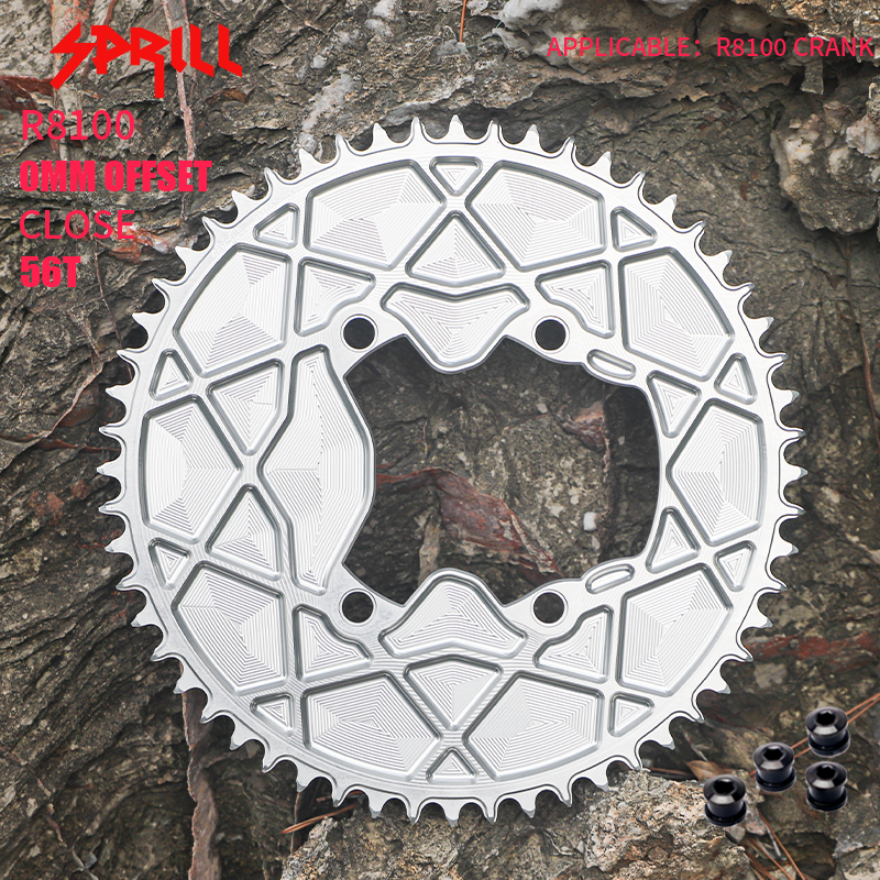 PASS QUEST fully enclosed positive and negative gears for TT riders. Thickest part 5mm. Suitable forR8100/ R9200, 54T-66T.