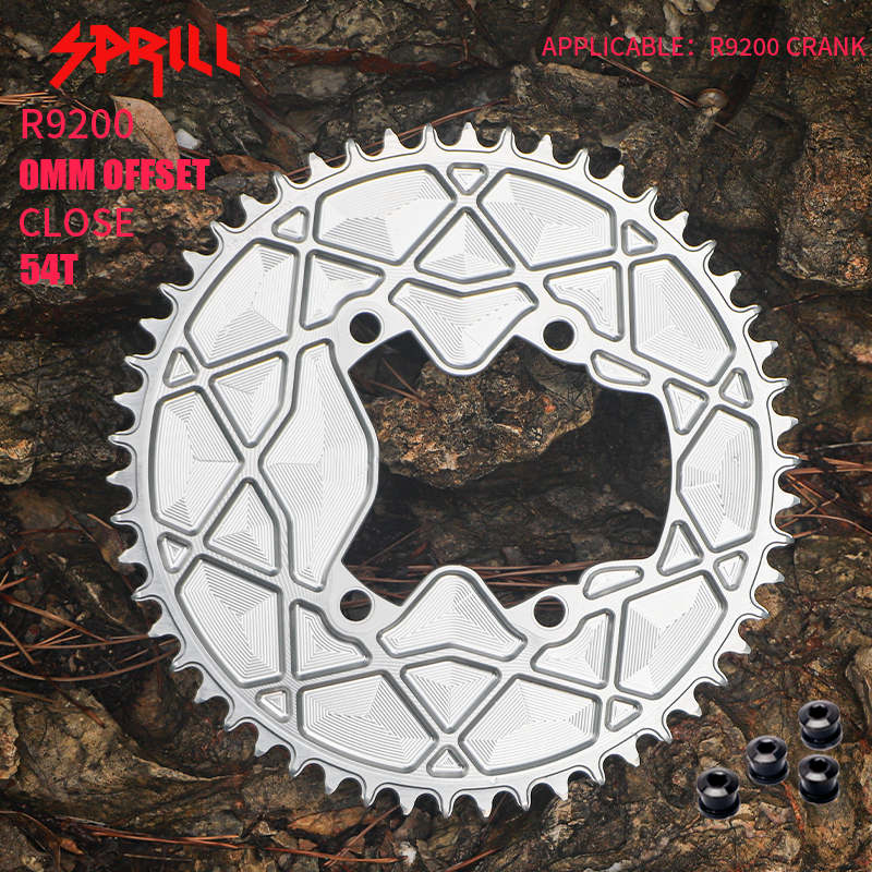 PASS QUEST fully enclosed positive and negative gears for TT riders. Thickest part 5mm. Suitable forR8100/ R9200, 54T-66T.