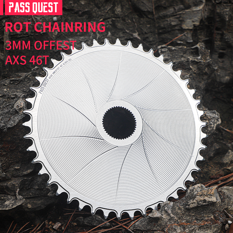 ROTOR (3mm offset ) AERO Round Narrow Wide Chainring