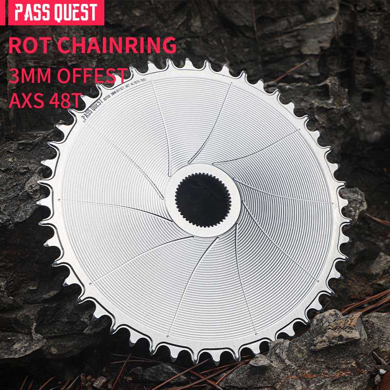 ROTOR (3mm offset ) AERO Round Narrow Wide Chainring
