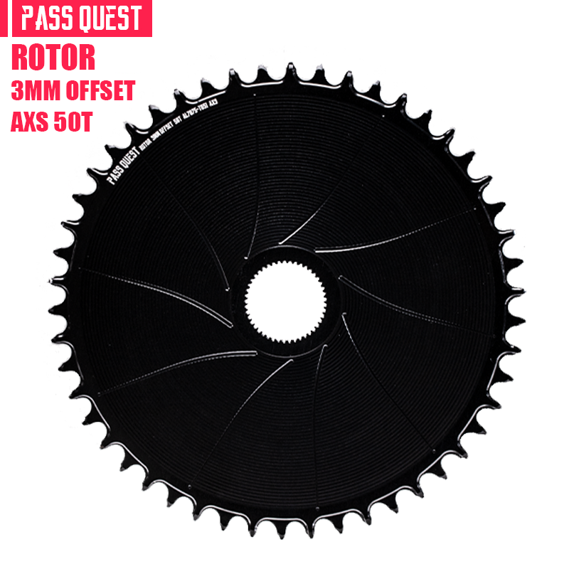 ROTOR (3mm offset ) AERO Round Narrow Wide Chainring