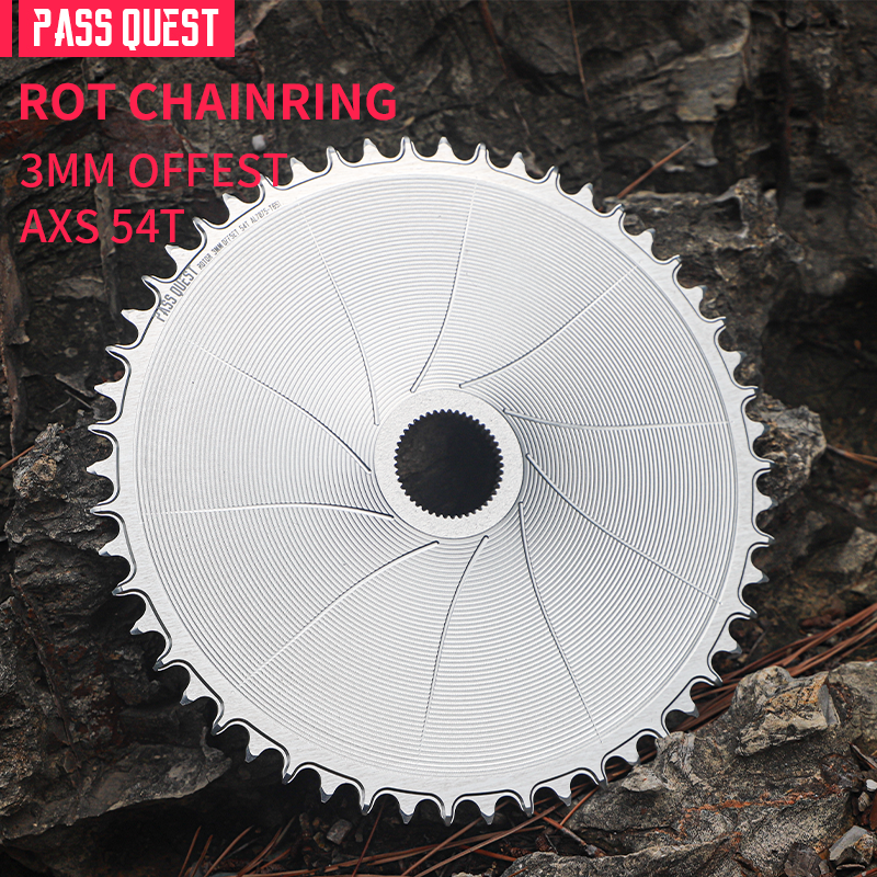 ROTOR (3mm offset ) AERO Round Narrow Wide Chainring