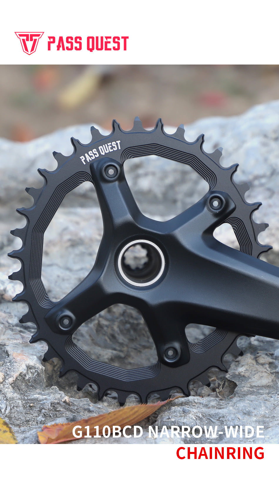 SHIMANO GRX 110bcd Oval Narrow Wide Chainring