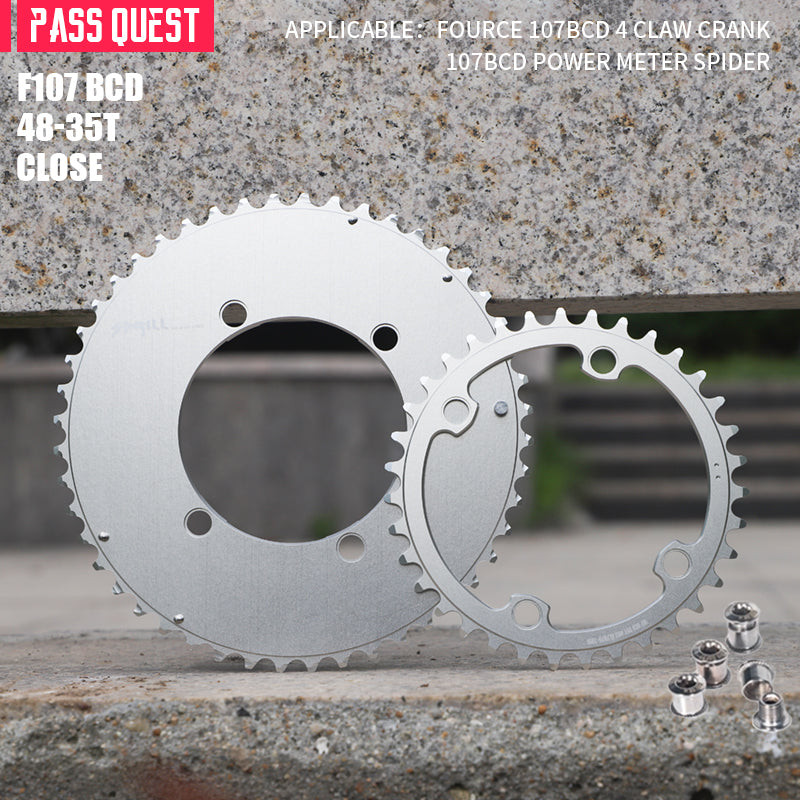SRAM FORCE 107BCD 2X Sprocket AERO Road bike Gravel bike 12s