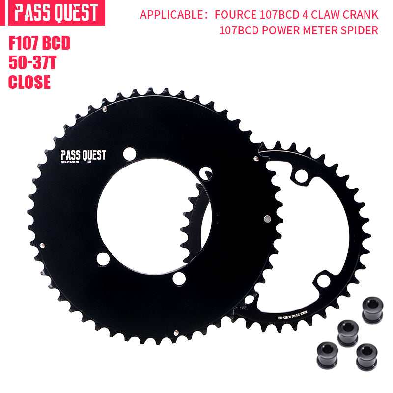 SRAM FORCE 107BCD 2X Sprocket AERO Road bike Gravel bike 12s
