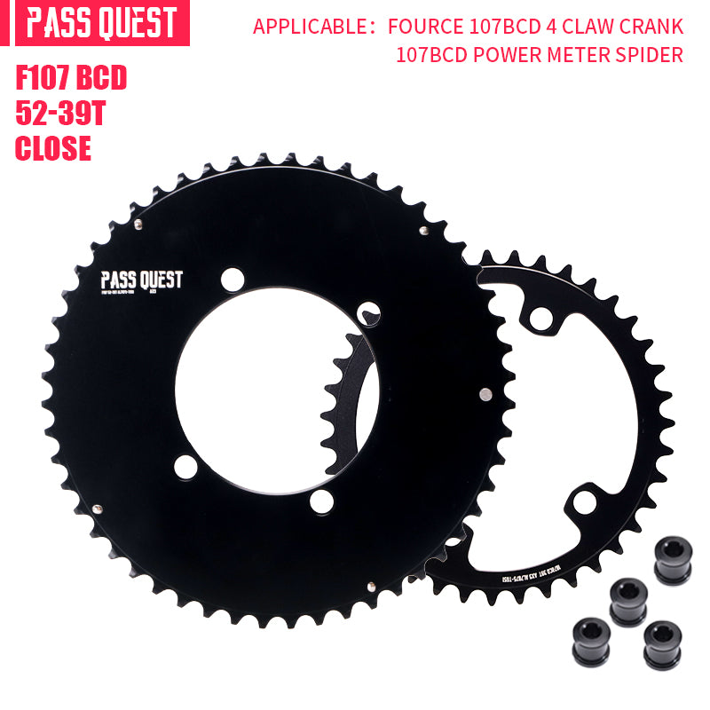 SRAM FORCE 107BCD 2X Sprocket AERO Road bike Gravel bike 12s