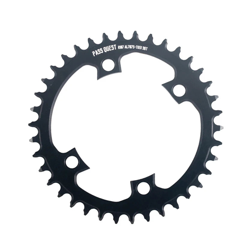 SRAM RIVAL 107BCD (4-bolt) Round Narrow Wide Chainring